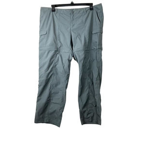 The North Face Gray Paramount Convertible Pants Hiking Cargo NWT Womens Size 20